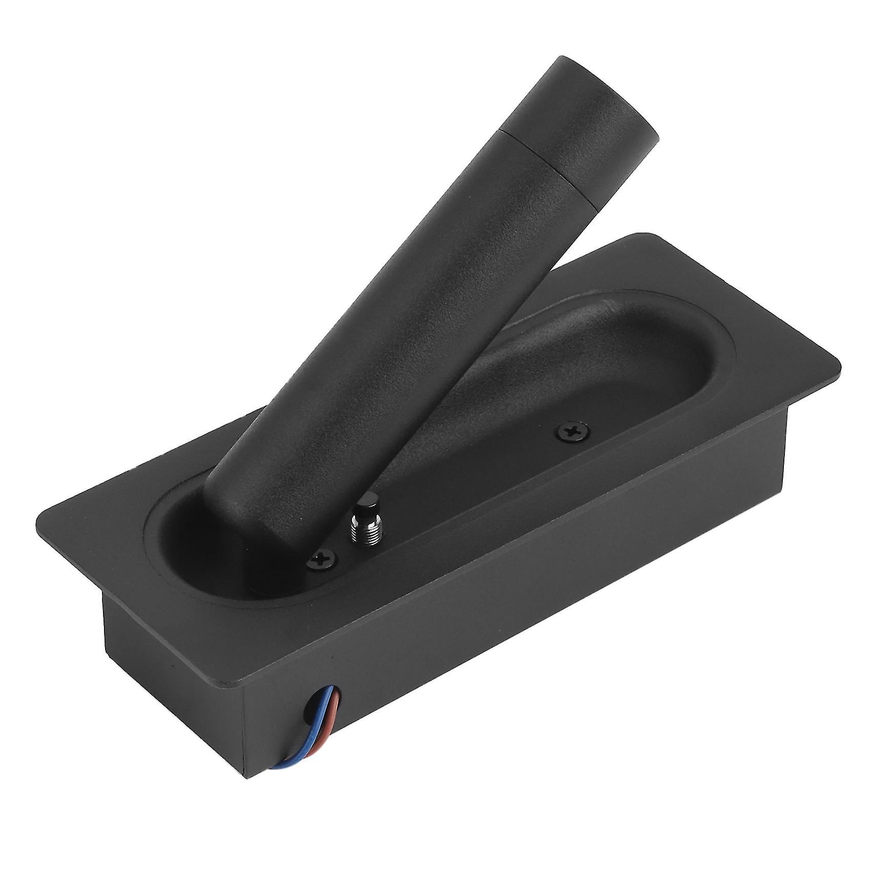 Lampe De Lecture Murale Olivine – Applique Tête De Lit LED 3000K/4000K, Interrupteur Poussoir, Noir