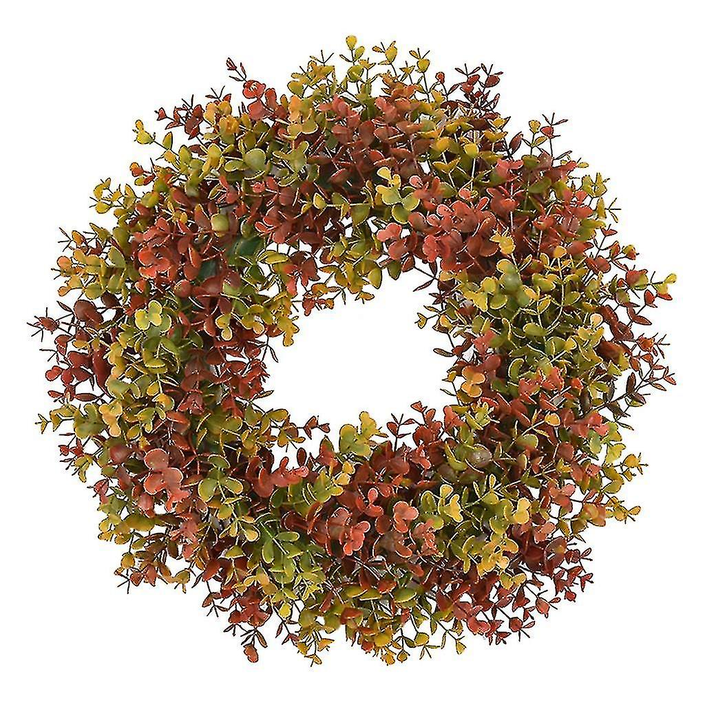Wreath Frame Fall Eucalyptus-farmhouse Wreath Decor Rustic Wreaths