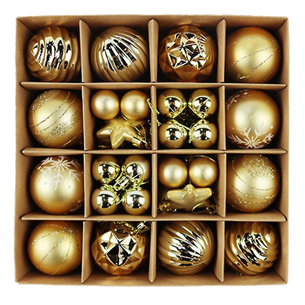 Christmas Balls Ornaments Compatible With Xmas Treechristmas Tree Decorations -r