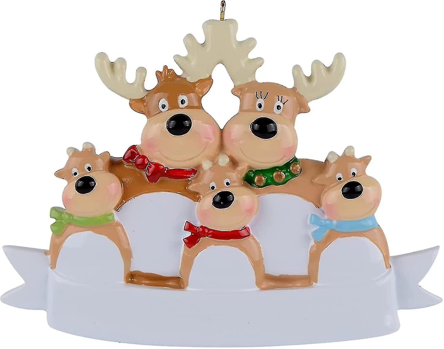 Tree Ornament Assorted Pendants,cute Deer Year Durable S