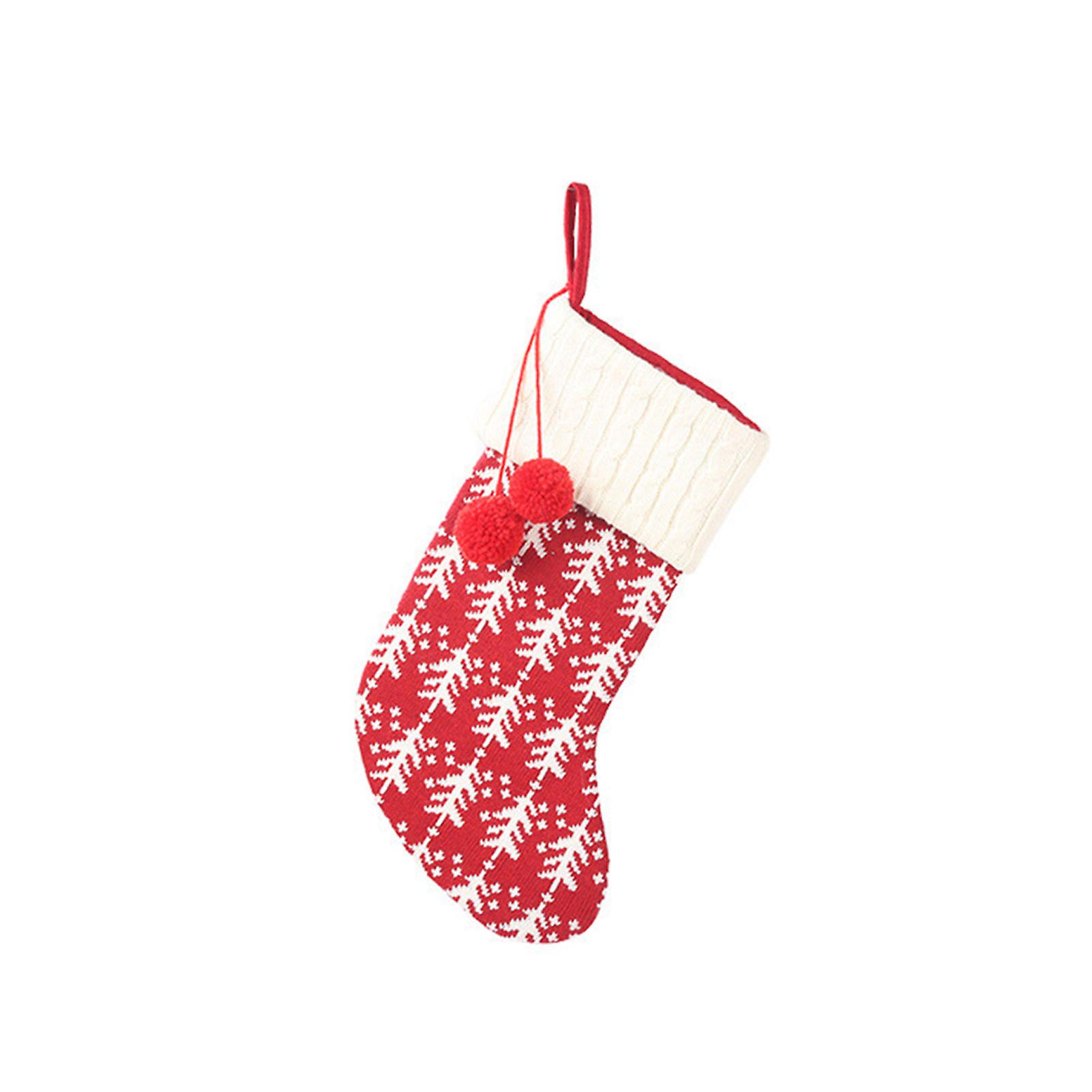 Xmas Merry Christmas Decorative Stocking Well Made Durable Stocking For Holding Christmas Gifts Candy