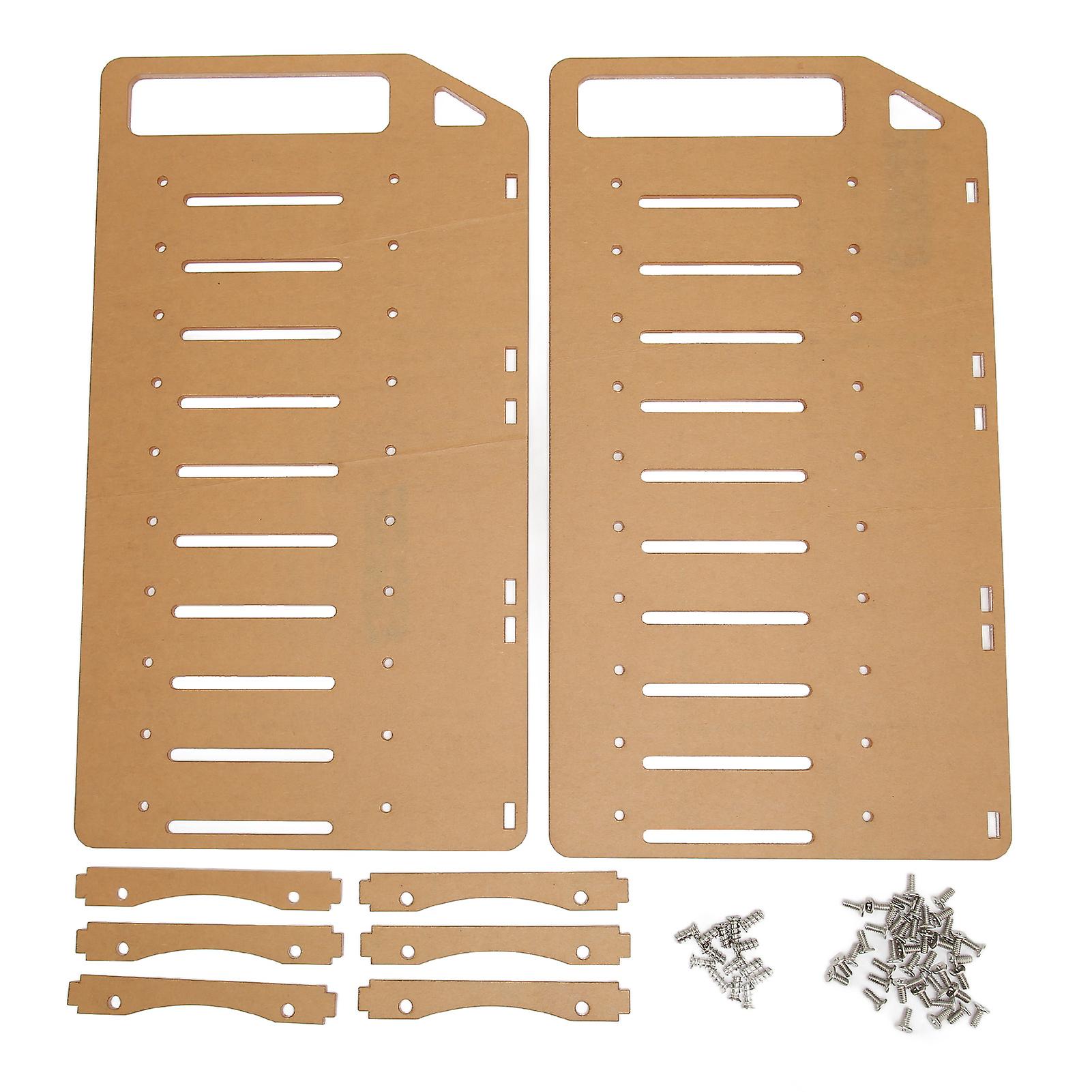 DIY Hard Drive Bracket Multi Layer Accurate Mounting Hole DIY Acrylic Hard Disk Rack for Desktop