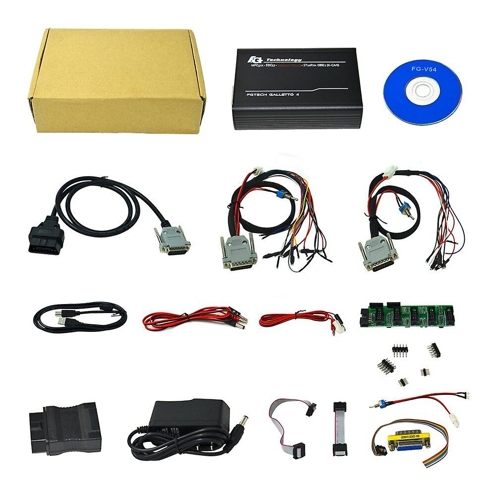 V54 Fgtech Galletto 4 Master Fg Tech Support Bdm Tricore Obd Function Fgtech V54 With Multi Language Dhl