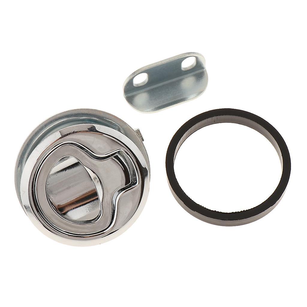 Flush Pull Slam Latch Lock Deck Hatch for RV Trailer Boat Marine Deck Hatch