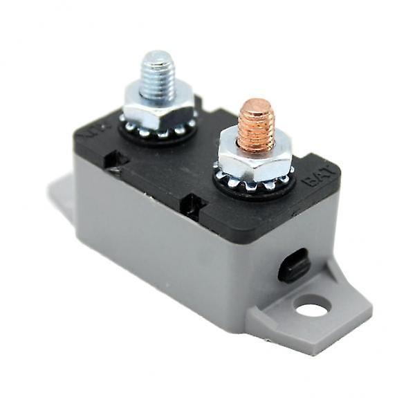 2x12V-24V Car Marine Boat Audio Circuit Breaker Manual Reset Fuseholder 30A