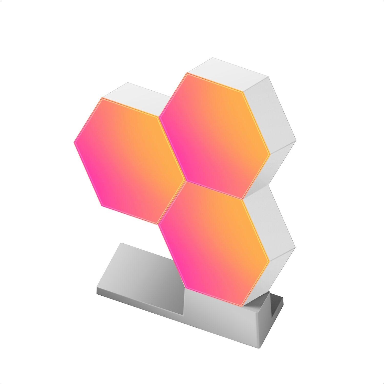 Led Quantum Light Smart Diy Lamp - Wifi, Google Assistant & Alexa Compatible, Cololight App Control