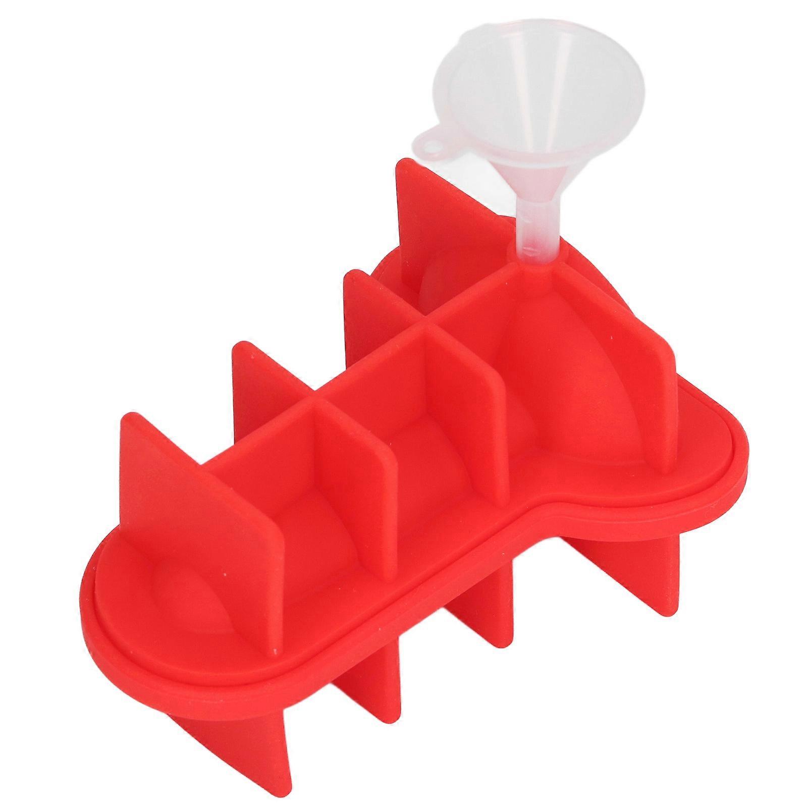 Funny Silicone Ice Cube Mold 3D Adult Spoof Ice Tray With Lid Fun Shape Multipurpose Molds Great For Parties Events Red 