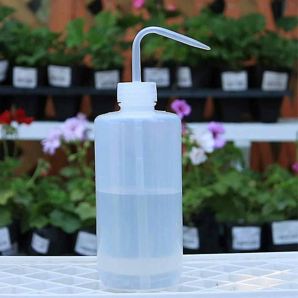 500ML Succulents Watering Can Plastic Squeeze Bottle with Scale