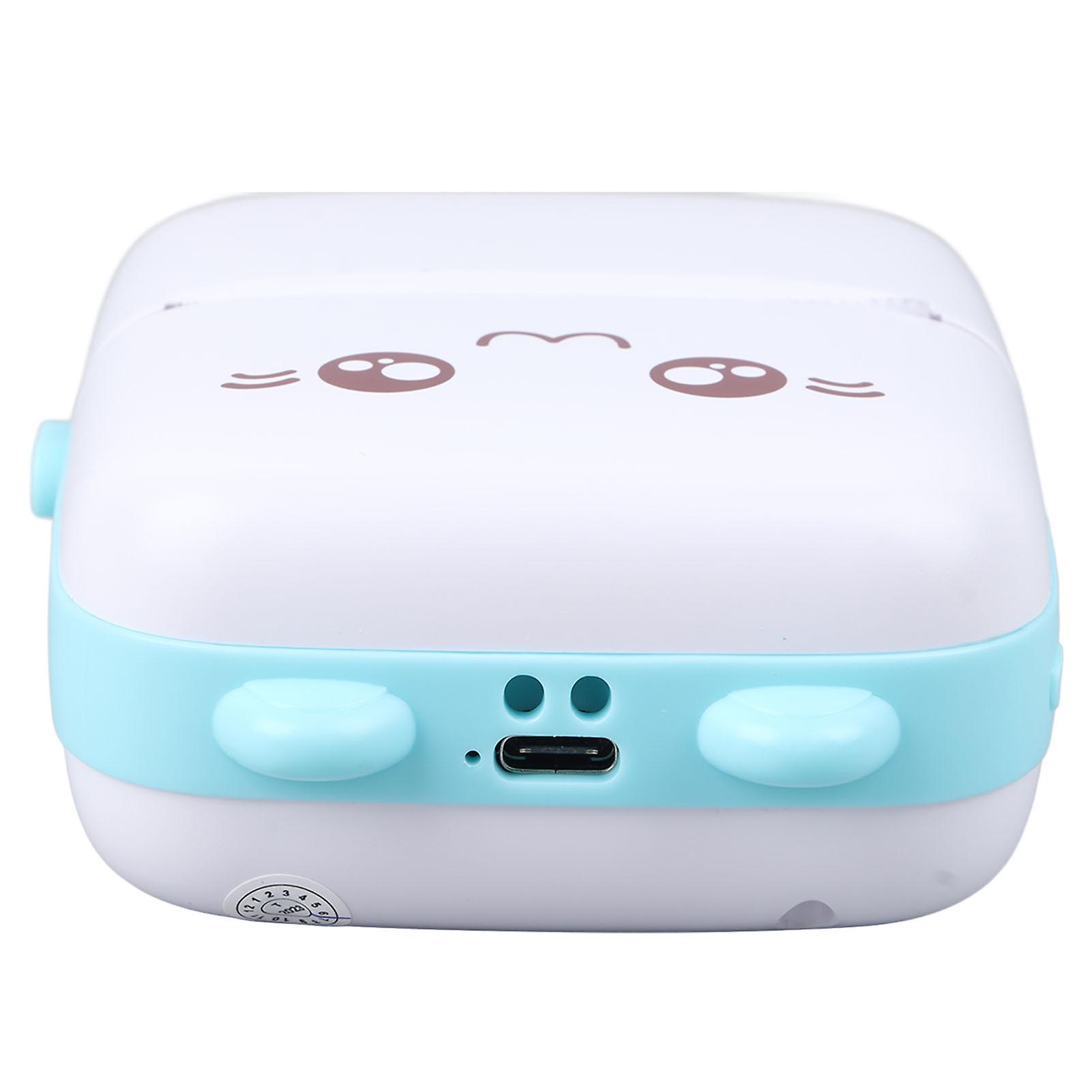 Portable Printer Mini Pocket Wireless Thermal Printer for Photo Label Receipt Study Notes Home School Office