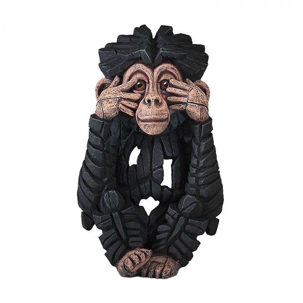 Collectible Hand Painted Edge Baby Chimp See No Evil Action Figure 21.4cm
