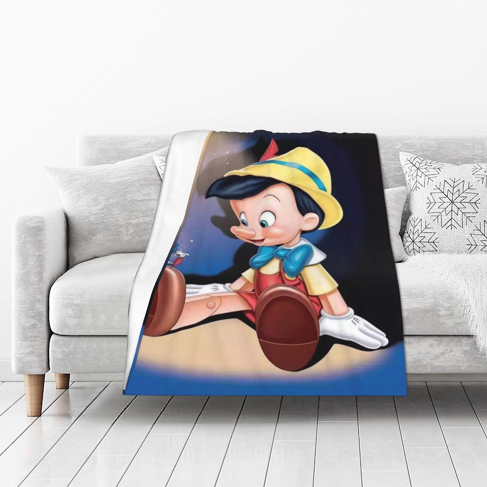 Thickened Flannel Blanket 50*40in Pinocchio