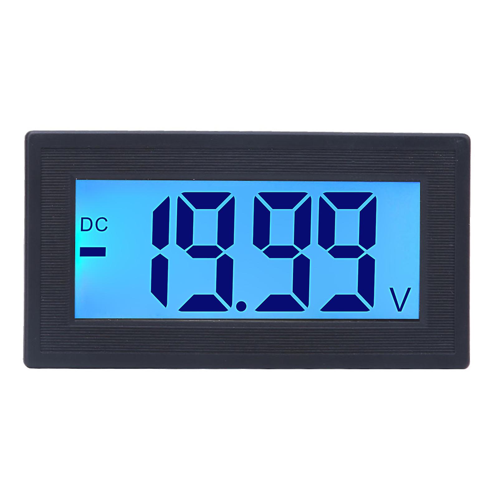 YB5135DB DC الرقمية الفولتميتر LCD عرض الجهد متر AC100-240V مزود الطاقةDC 0-20V