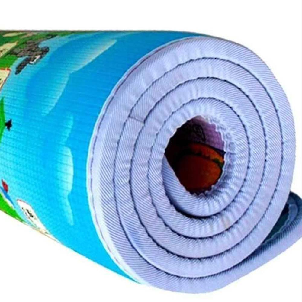 Tappetino per giochi per bambini, tappetino per bambini gattonante per tappetino per bambini da pavimento grande