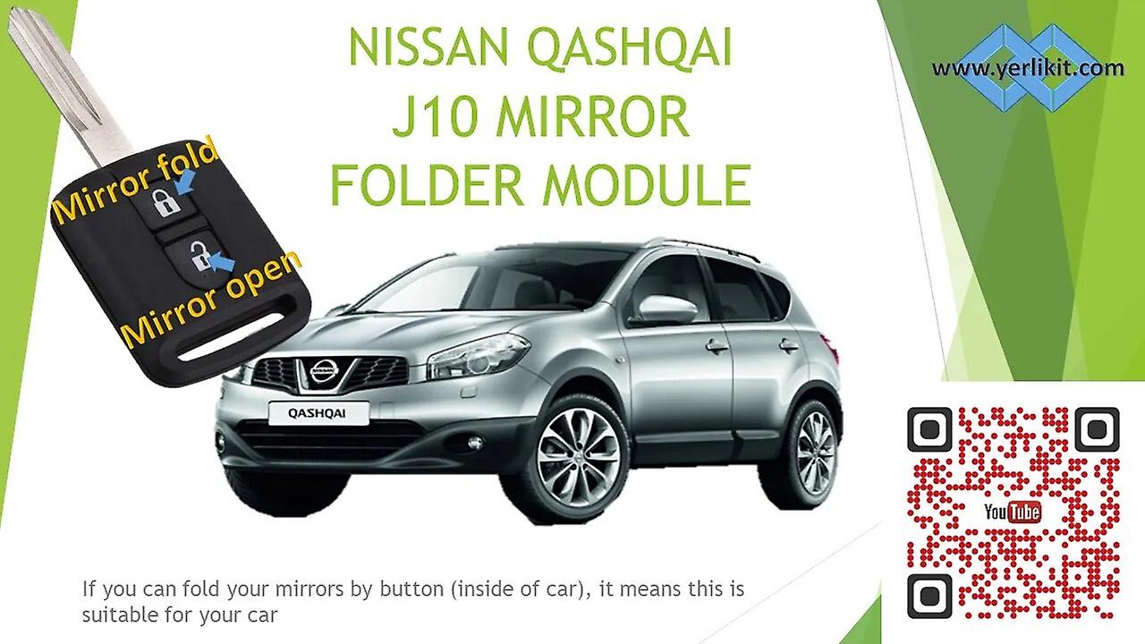 NISSAN QASSQA mirror FOLDER MODELER (mirror closer)~1762