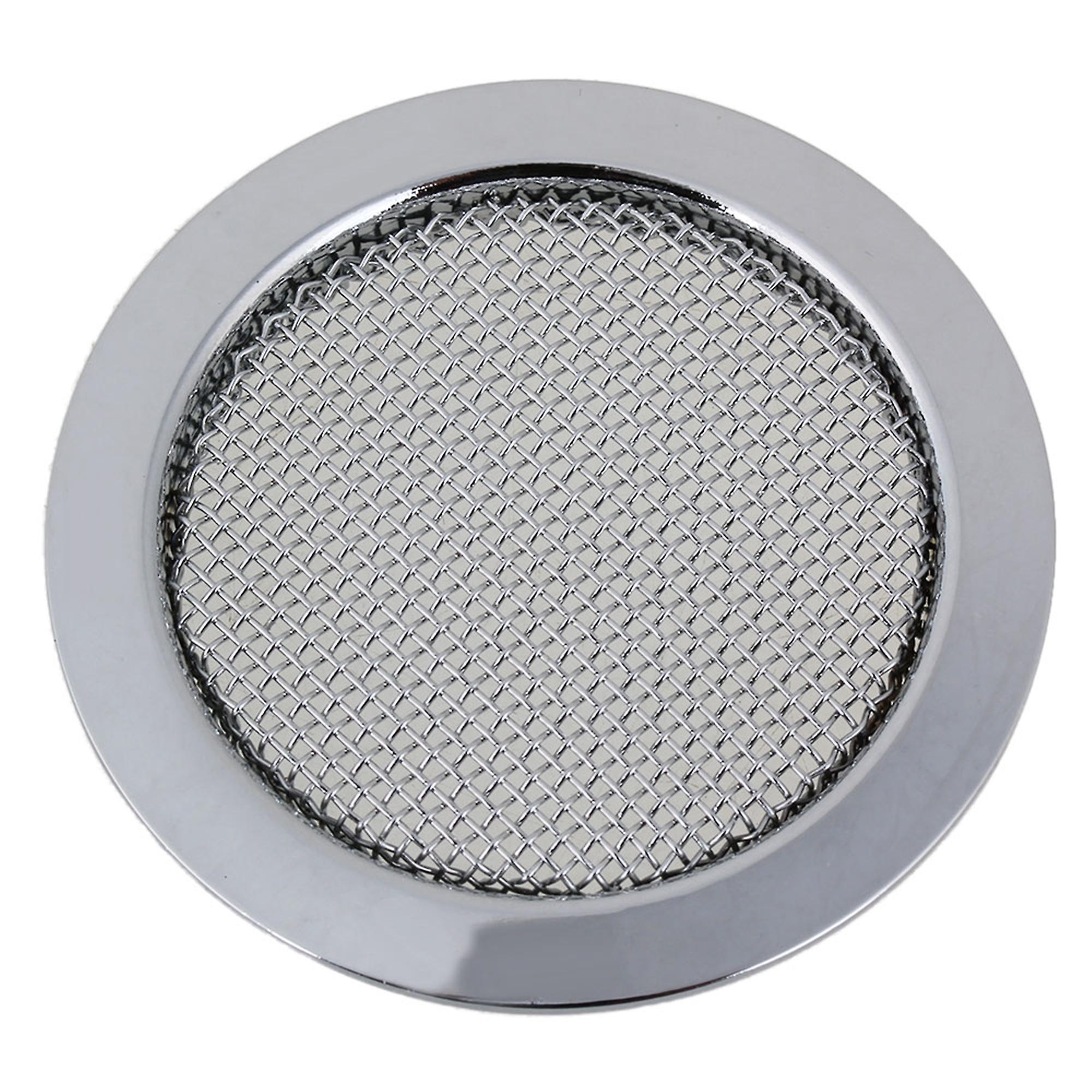 2.36 Inch Diameter Chrome Alloy Dobro Resonator Soundhole Cover Speaker Net