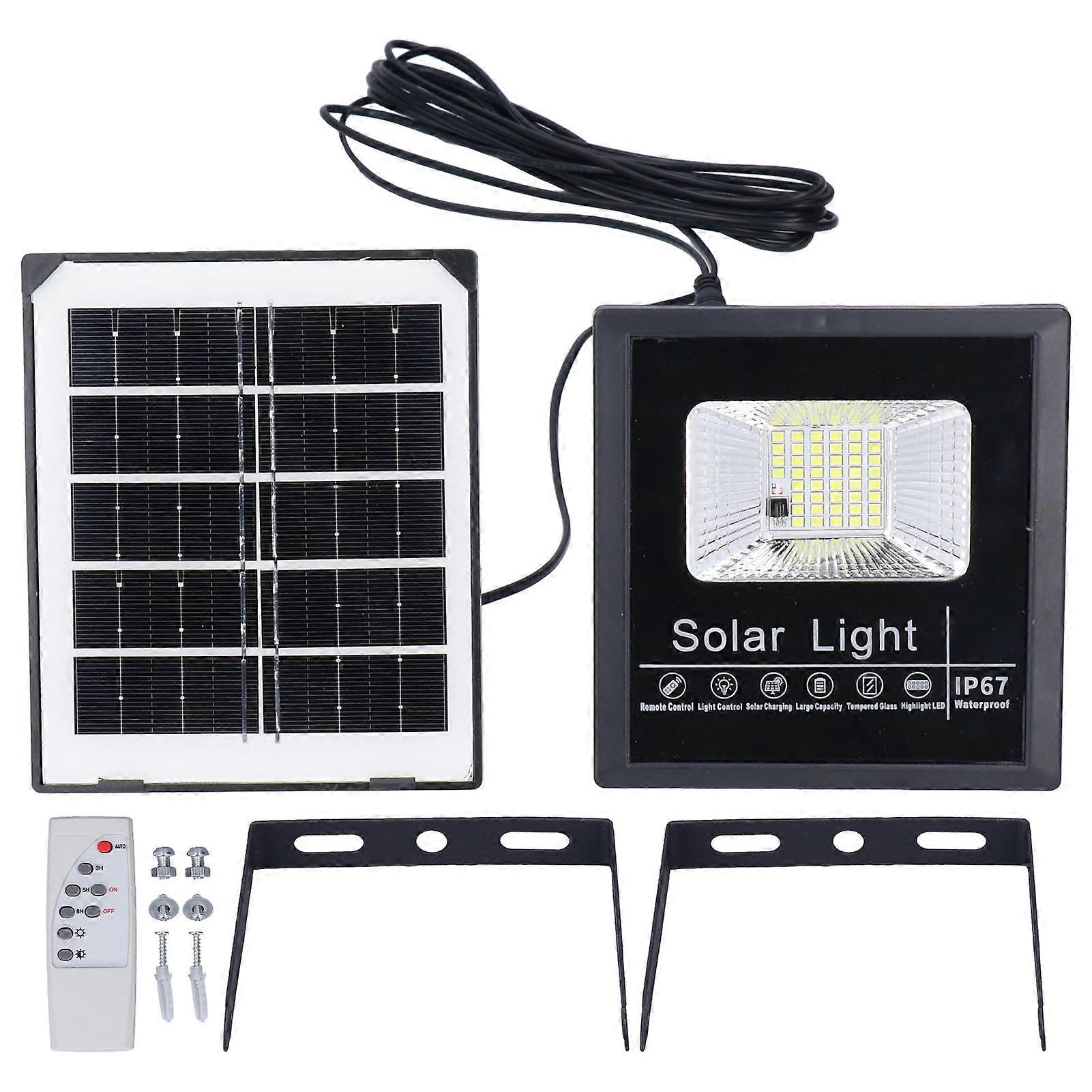 Waterproof Adjustable Solar LED Wall Light for Gardens and Streets with Polycrystalline Panel