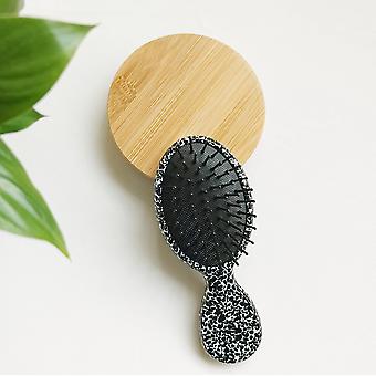 New Korean Acetic Acid Comb Elliptical Handle Air Cushion Comb Cute and Compact Home Hairdressing Massage Air Cushion Comb~20036