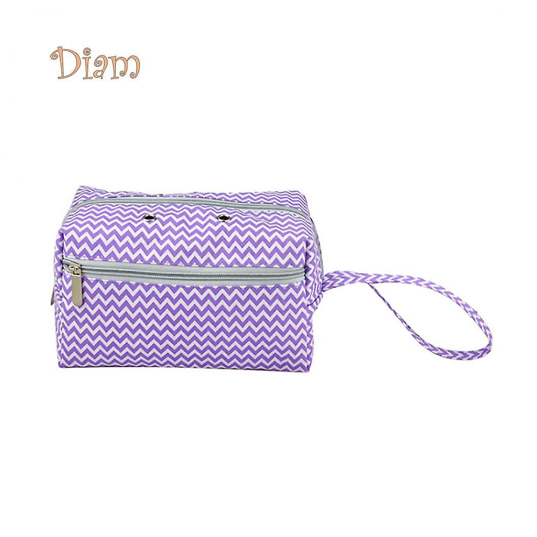 Diamin Knitting Organizer Yarn Thread Storage Bag with Hole