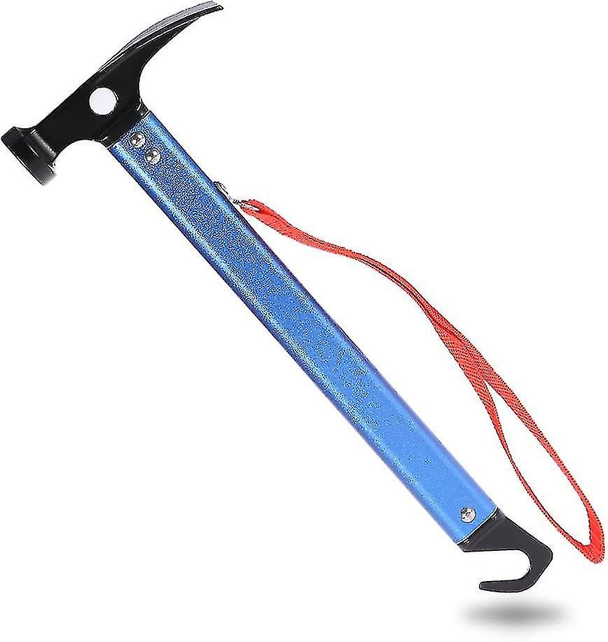 Hammer For Tents. Multifunctional Tool With Aluminum Handle. Hammer