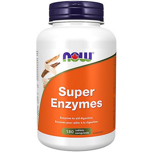 Super Enzymes, 180 Tabs by Now (Pack of 3)