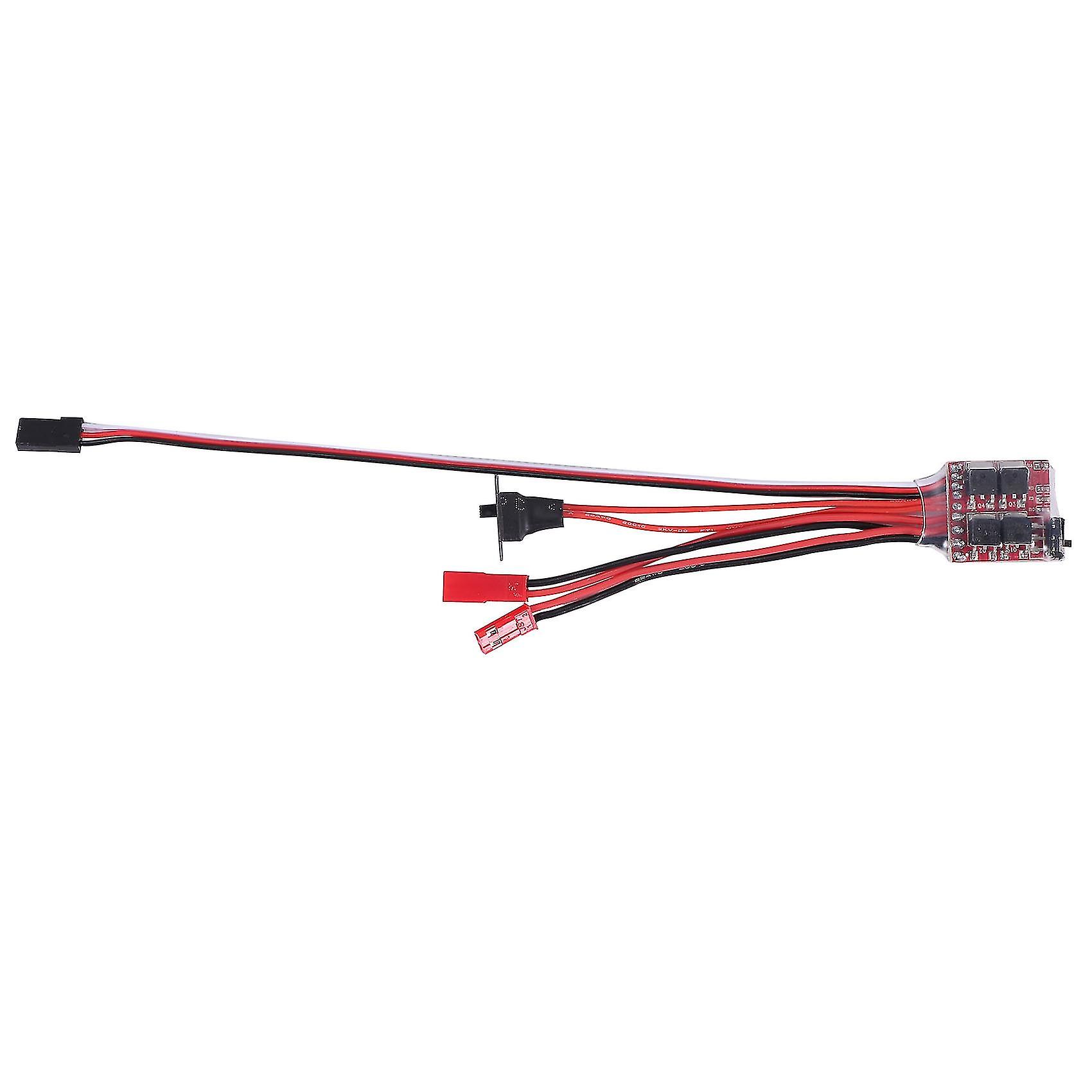 20a Bustophedon Esc Brushed Speed Controller For Rc Car Truck Boat