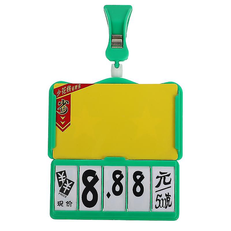 1pcs Clip-on Style Sign Holder