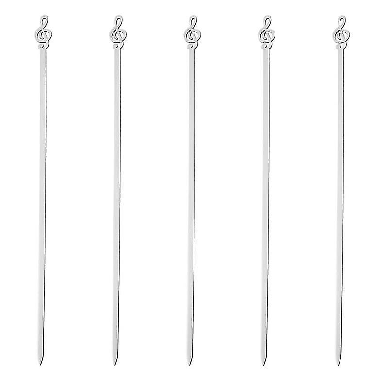 5pcs Stainless Steel Barbecue Stick
