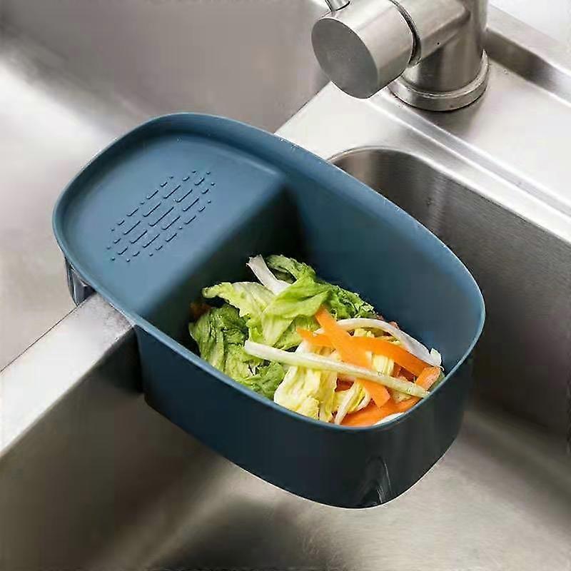 1pc Sink Strainer Colander Drain Basket Multifunction Saddle-shaped kitchen Strainer