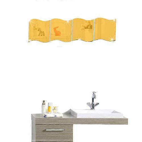 Self-adhesive Mirror Mirror Sticker 6pcs