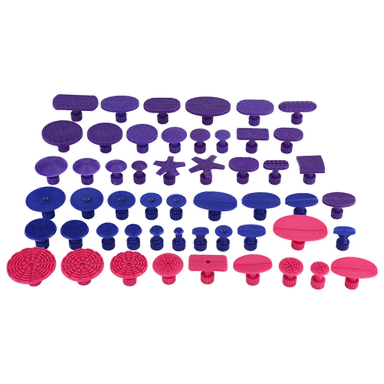 52pcs Car Auto Body Dents Removal Pulling Tabs Paintless Dent Repair Tools