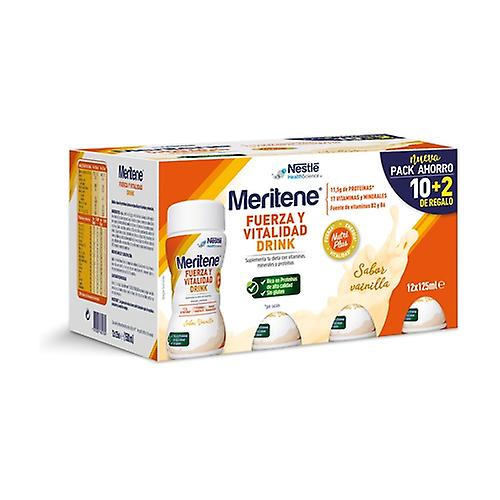 Meritene drink vanilla 10 + 2 units