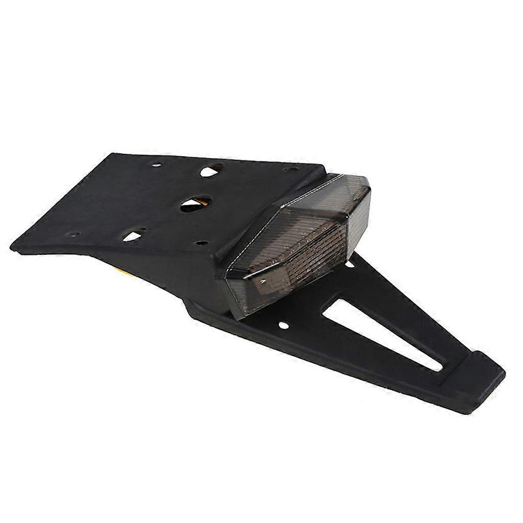 Enduro Dirt Bike Rear Fender LED Brake Stop Tail Light Turn - Foto 5