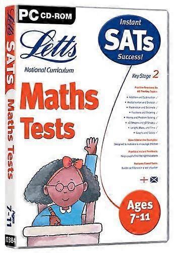 Letts Maths Tests Primary (Key Stage 2) (PC) - New & Sealed