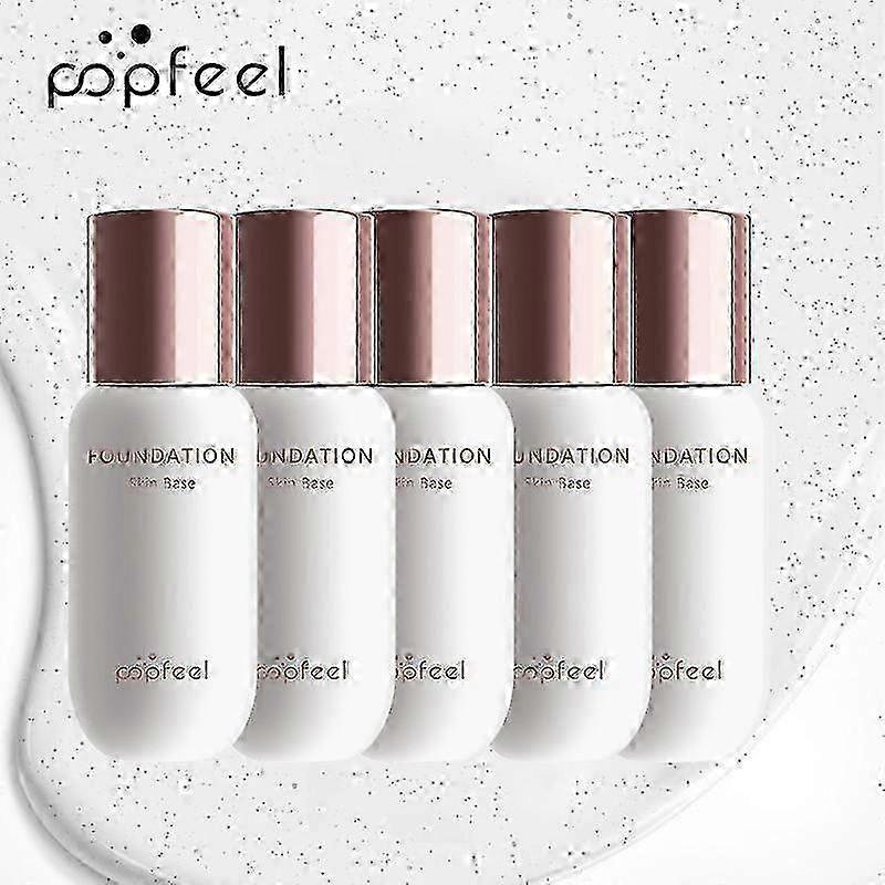5PCS TLM 30ml Liquid Foundation Set Face Concealer Cream Base Makeup Full Coverage Foundation Cosmetics Dropshipping TSLM1