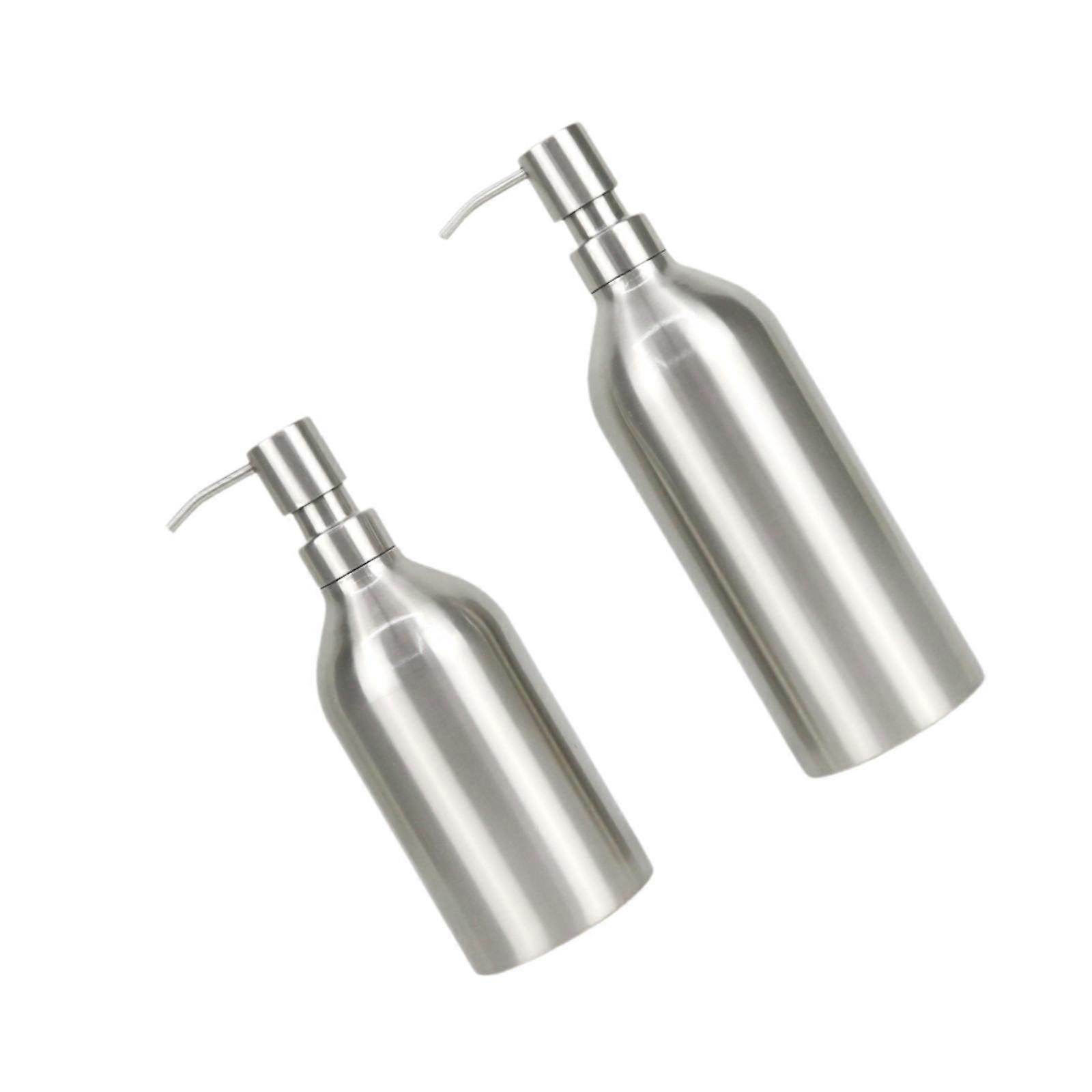 2st Hand Lotion Flaskor 700ml & 500ml Diskmedel Pumpar för Badrumsinredning Hem
