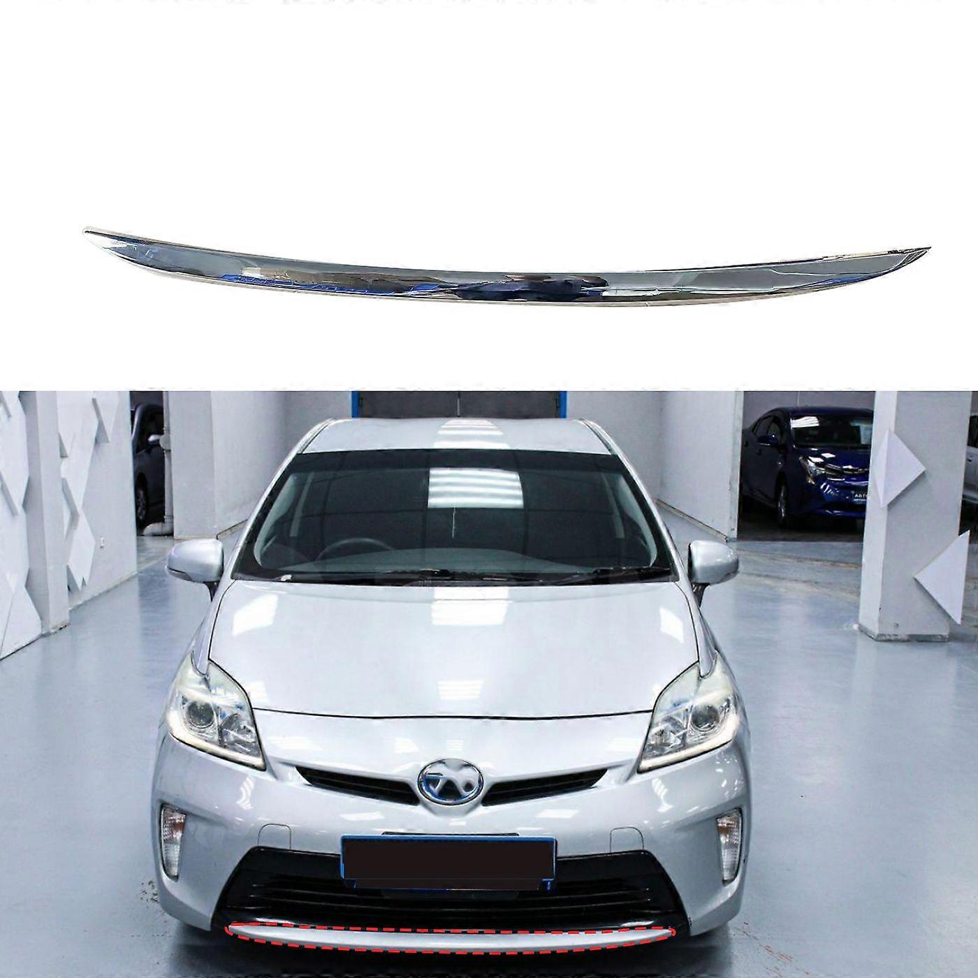 Applicable To 2012 Prius 30 Electroplating Abs Front And Rear View Strip Decoration Car Wallhang