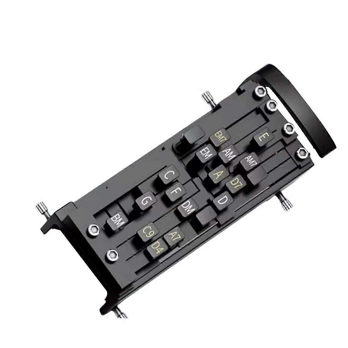Black Guitar Learn Aid Tool With Chords,Guitar Chord Trainer Guitar Chord Trainer Size 16