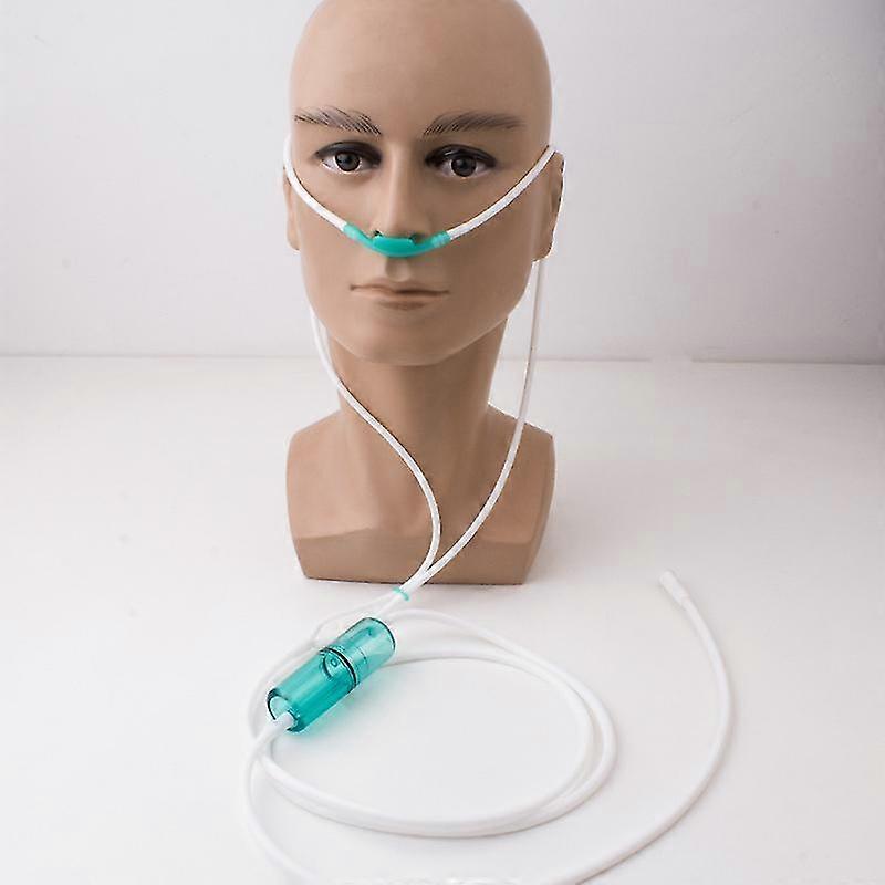 1.5 m  Oxygen Tube, (5/3/2/1.5m) Nasal Oxygen Cannula, Made Of Elastic Silicone Material, Not Easy To Deform And Crack -aaa-XinHan