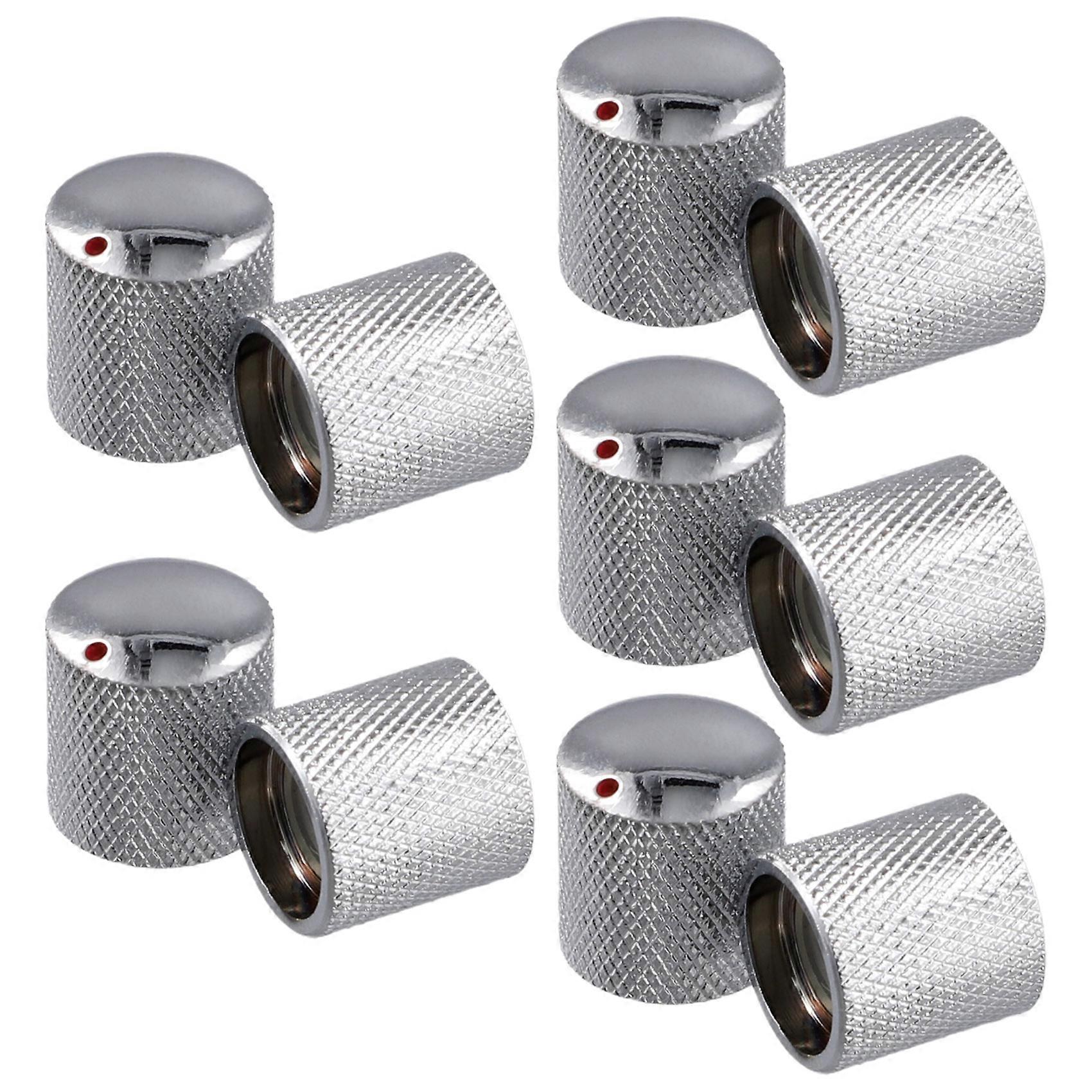 10PCS Electric Guitar Potentiometer Volume Tone Knob Potentiometer Control Knob Electric Guitar Screw Type Knob 6mm