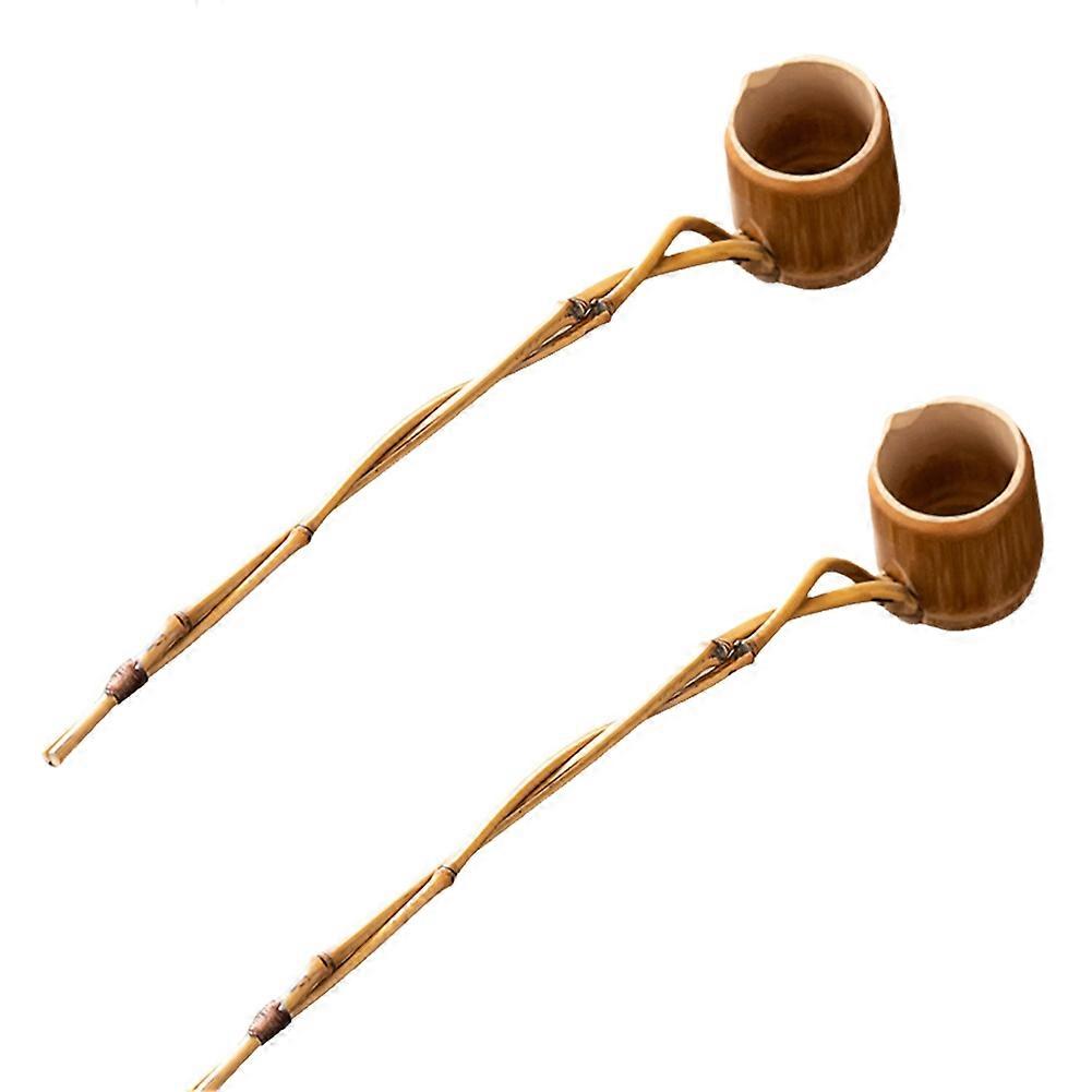 Chinese Retro Water Scoop Wine Raisin Wine Scoop Long Handle Scoop Household Water Scoop,B