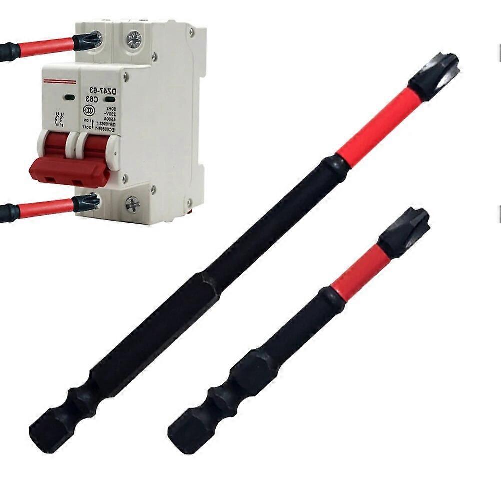 Magnetic Special Cross Screwdriver Bit Nutdrivers FPH2 For Circuit Breakers Electric Tools For Electrician 65mm 110mm