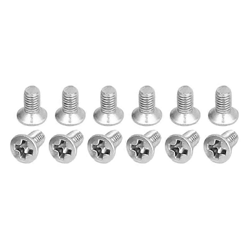 M3 x 6mm Phillips Flat Head Countersunk Bolts Machine Screws 100pcs