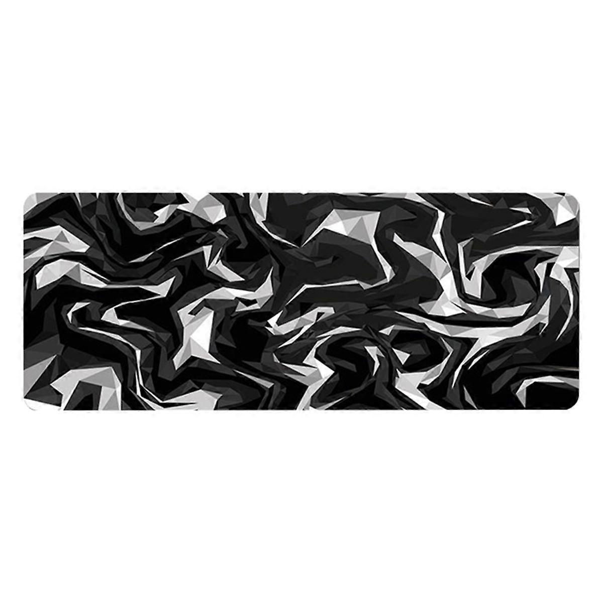 Topographic Contour Extended Big Mouse Pad Computer Keyboard Mouse Mat Mousepad with 1.5mm Non- 11.