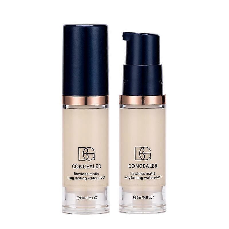 6 Colors Makeup Concealer Liquid Convenient Full Coverage Eye Dark Circles