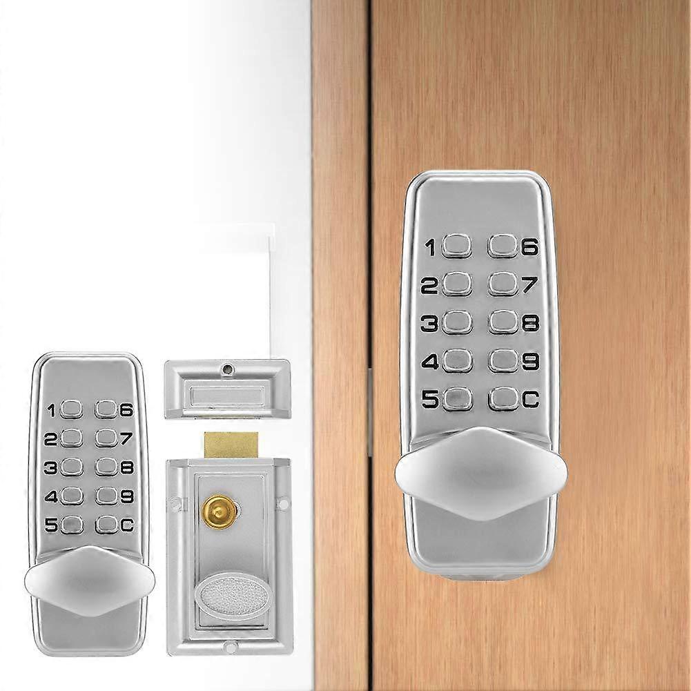 Digital Password Mechanical Door Lock, Durable Code Lock Security, 2-4 Digit Mechanical Code Lock Cabinet