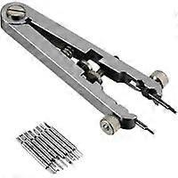 8 Pin Spring Clip + Standard Spring Clip for Watch Strap (Silver)