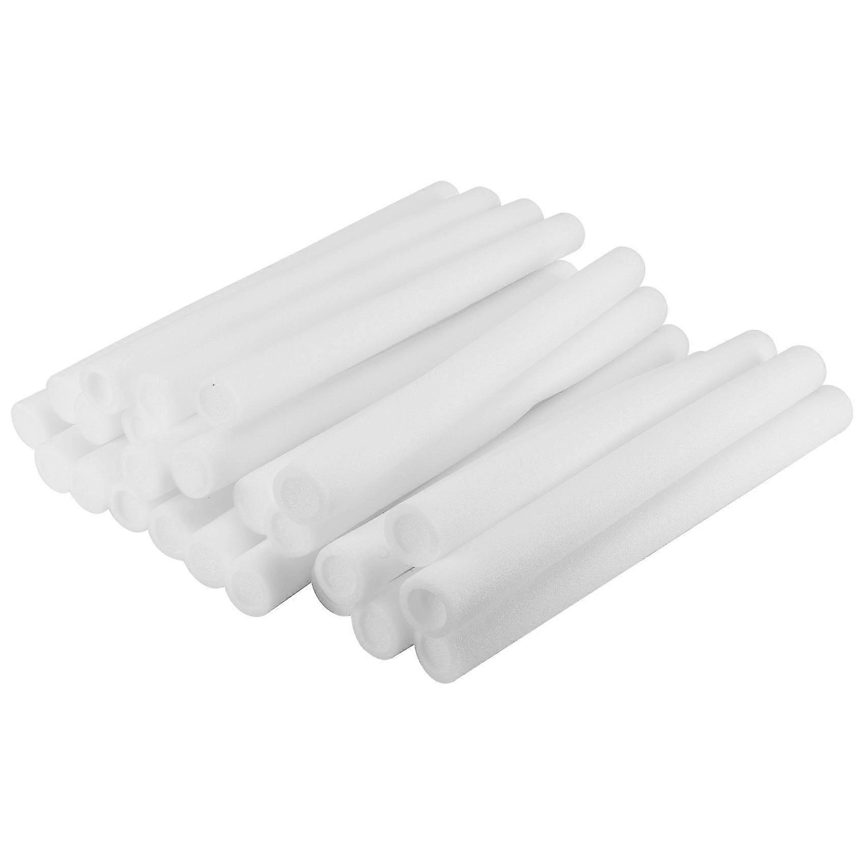 Glow Sticks Bulk - 24 Pcs LED Foam Sticks Glow Batons with 3 Modes Flashing Effect, Glow in The Dark Party Supplies