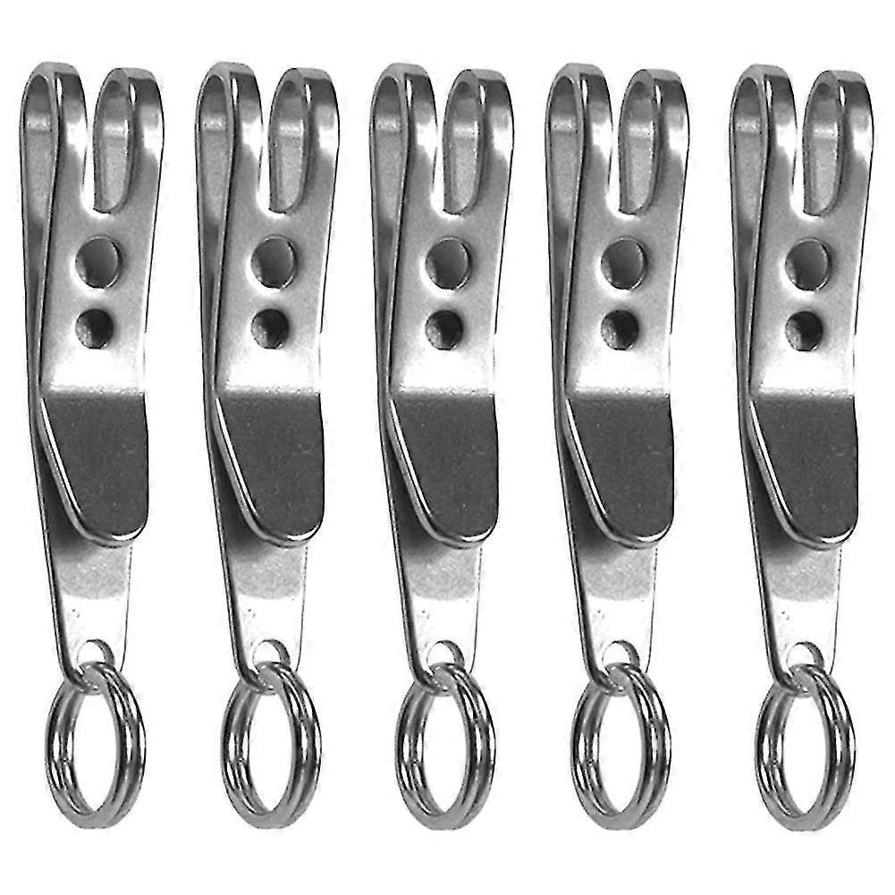 Multi-purpose Clip Keychains Suspension Clip Tool With Carabiner Perfect For Hanging , Flashlights