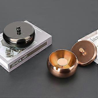 Ashtray,outdoor Ashtray With Lid, Stainless Steel Home Ash Tray