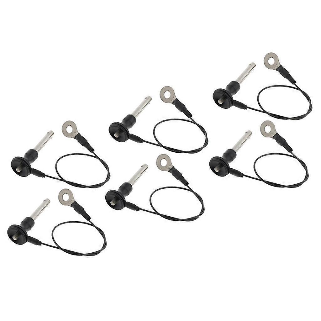 6x Metal Ball Lock Quick Release Pin Push Button Fine Finish 8mm-35mm